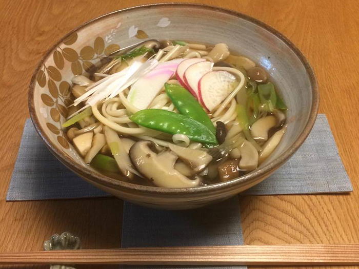 キノコたっぷりあんかけうどん