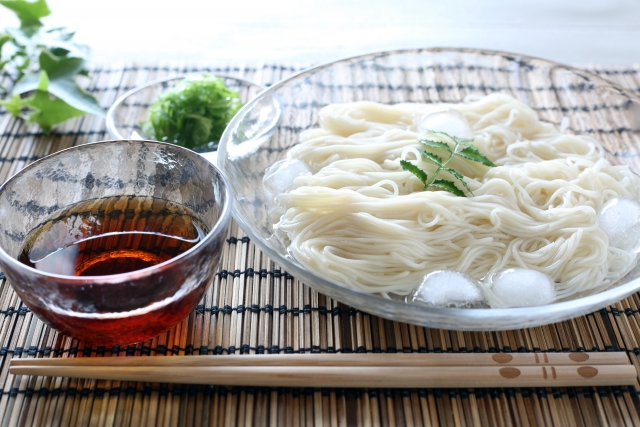 写真：素麺イメージ